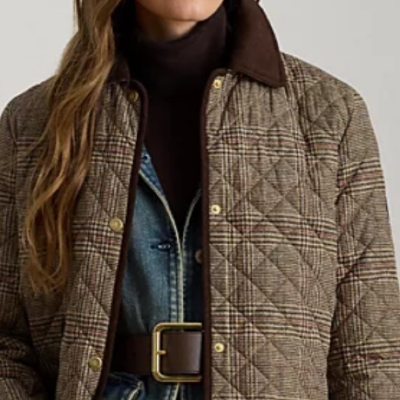 🍁👜🍁Lauren Ralph Lauren Women's Quilted Coat. Size: S - Picture 6 of 6